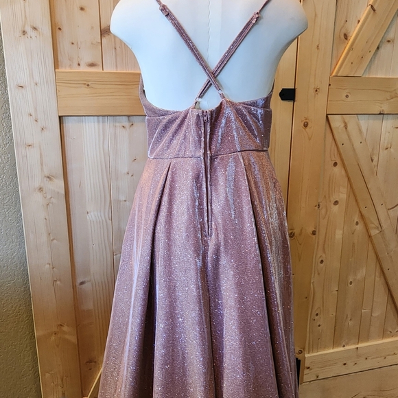 Windsor Prom Dress Rose Color Size 11/12 - Picture 5 of 8